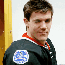 andrew shaw smile smiling wink winking