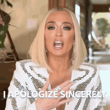 I Apologize Sincerely Real Housewives Of Beverly Hills GIF - I Apologize Sincerely Real Housewives Of Beverly Hills Im Sorry GIFs