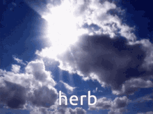 Herbie Herbie Clouds GIF