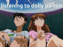 Dolly Parton Evangelion GIF - Dolly Parton Evangelion Asuka GIFs