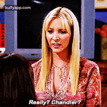 Really? Chandler?.Gif GIF - Really? Chandler? Damn Friends GIFs
