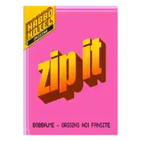 a pink poster that says zoot on it