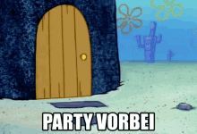 Party Vorbei Sponge Bob GIF