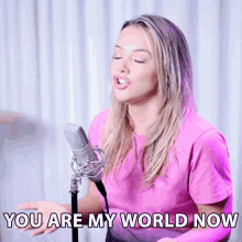 You Are My World Now Emma Heesters GIF