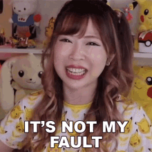 Its Not My Fault Misa GIF - Its Not My Fault Misa Japanese Ammo With Misa GIFs