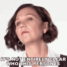 Its Not Entirely Clear Who This Person Is Maggie Gyllenhaal GIF - Its Not Entirely Clear Who This Person Is Maggie Gyllenhaal The Lost Daughter GIFs
