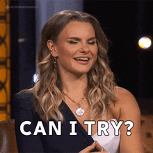 Can I Try Michele Romanow GIF - Can I Try Michele Romanow Dragons' Den GIFs