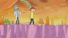 Rick And Morty Fall GIF - Rick And Morty Fall Cliff GIFs