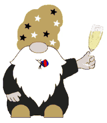 new years eve happy new year gnomes animated sticker