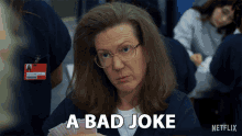 A Bad Joke Dry Humor GIF - A Bad Joke Dry Humor Joke Bombed GIFs