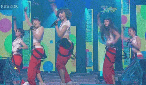 카라 춤 노래 엉덩이춤 미스터 배기바지 GIF - Kara Dance Hip Dance GIFs