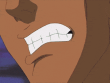 a cartoon of a man with his mouth open