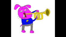 Blowing Trumpet Tooting Horn GIF - Blowing Trumpet Tooting Horn GIFs