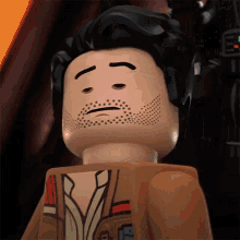 Back Away Poe Dameron GIF - Back Away Poe Dameron Lego Star Wars Terrifying Tales Of The Dark Side GIFs