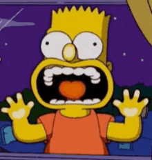 Simpsons Bart GIF - Simpsons Bart Eat GIFs