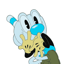 whats this mugman the cuphead show whats going on what just happened