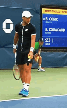 Enzo Couacaud Serve GIF - Enzo Couacaud Serve Tennis GIFs