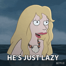 He'S Just Lazy Disenchantment GIF - He'S Just Lazy Disenchantment He'S Simply A Sloth GIFs
