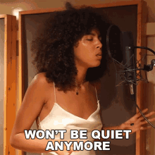 Wont Be Quiet Anymore Arlissa GIF - Wont Be Quiet Anymore Arlissa We Wont Move Song GIFs