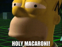 The Simpsons Homer Simpson GIF - The Simpsons Homer Simpson Holy Macaroni GIFs