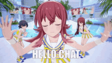Komiya Kaho Idolmaster Hello Chat GIF - Komiya Kaho Idolmaster Hello Chat GIFs