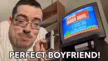 Perfect Boyfriend Nintendo GIF - Perfect Boyfriend Nintendo Super Mario Bros GIFs