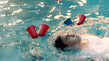 Swimming In The Pool GIF - Swimming In The Pool Cooling Off GIFs