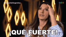 Quéfuerte Catherine Fulop GIF - Quéfuerte Catherine Fulop Masterchef Argentina GIFs