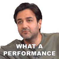 What A Performance Siddharth Anand Sticker