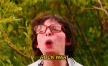 Richie Tozier Rock War GIF - Richie Tozier Rock War It Movie GIFs