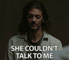 She Could Not Talk To Me Keep Distance GIF