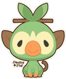 grookey galar pokemon cute adorable