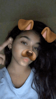 Dog Filter Pose GIF - Dog Filter Pose Selfie GIFs