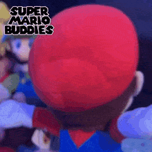 Mario Buddies Mario Stare GIF - Mario Buddies Mario Stare Death Stare GIFs