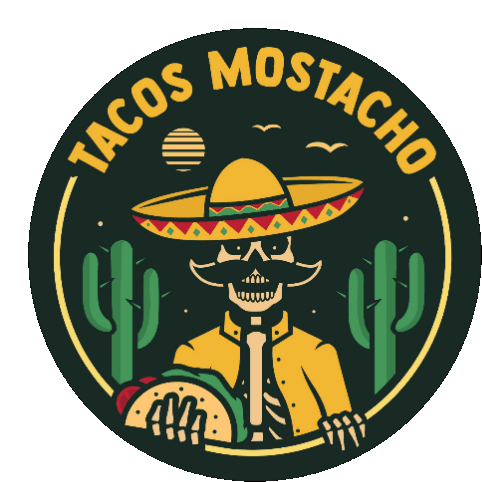 Tacos Mostacho Mostacho Sticker