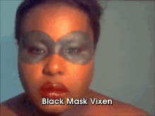 Masked Vixen GIF - Black Mask Vixen Fab GIFs