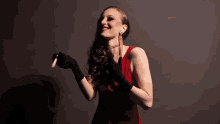 Gillian Rhodes Girl In The Red Dress GIF - Gillian Rhodes Girl In The Red Dress Not You GIFs