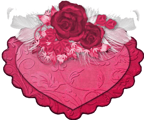 Heart Love Sticker - Heart Love Flower Stickers