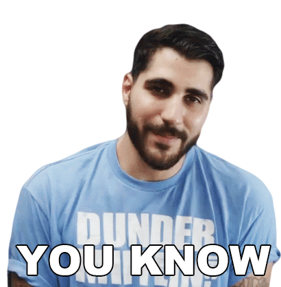 You Know Rudy Ayoub Sticker - You Know Rudy Ayoub You Have An Idea Stickers