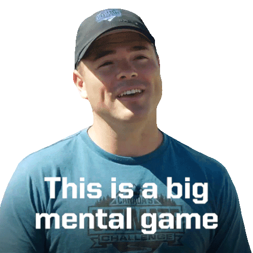 This Is A Big Mental Game Dustin Seidler Sticker - This Is A Big Mental Game Dustin Seidler Canadas Ultimate Challenge Stickers