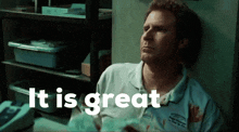 It Is Great Will Ferrell GIF - It Is Great Will Ferrell Land Of The Lost GIFs