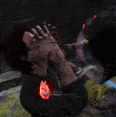 a screenshot of a video game with a red heart that says killed by lord on it