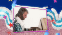 Playing The Piano Benny Andersson GIF - Playing The Piano Benny Andersson Abba GIFs