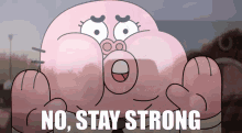 The Amazing World Of Gumball No Stay Strong GIF - The Amazing World Of Gumball No Stay Strong Richard Watterson GIFs
