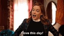 I Love This Day Zoey Clarke GIF - I Love This Day Zoey Clarke 2x07 GIFs