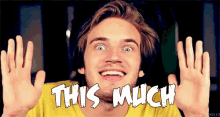 This Much GIF - This Much How Much Do You Love Me GIFs