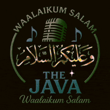 a logo for the java waalaikium salam