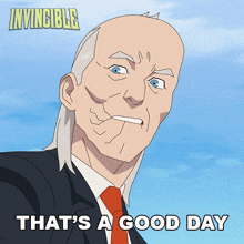 That'S A Good Day Cecil Stedman GIF - That'S A Good Day Cecil Stedman Invincible GIFs