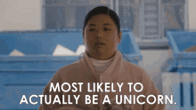 Most Likely To Actually Be A Unicorn Jackie Linn GIF - Most Likely To Actually Be A Unicorn Jackie Linn Mr Student Body President GIFs