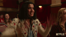 Excited Ms Sands GIF